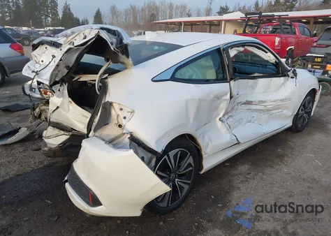 2018 Honda Civic Ex-L z USA, uszkodzony, nr VIN 2HGFC3B78JH352531